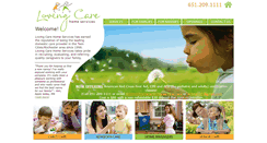 Desktop Screenshot of lovingcarehomeservices.com